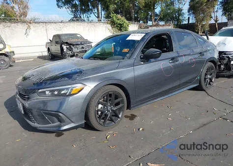 2024 Honda Civic Sport z USA, uszkodzony, nr VIN 2HGFE2F55RH538925